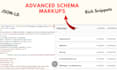 setup website schema markup, structured data and rich snippet