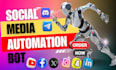 develop youtube automation bot, facebook api bot, tiktok bot, instagram api bot
