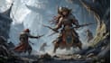 draw dnd character art, rpg illustration,
