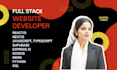 use reactjs, nextjs, javascript, typescript, supabase, expressjs, nodejs, python