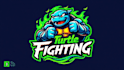 make outstanding turtle fighting logo with express delivery