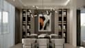 do a realistic interior design service with a 3d walkthrough