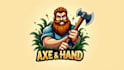 create outstanding axe and hand logo with express delivery