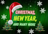 make black friday flyer, winter sale, christmas flyer design