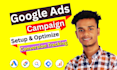 set up and manage high performing google ppc ad campaigns