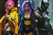 create concept art of cyberpunk and streetpunk illustration