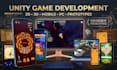 do unity game development, your professional unity developer
