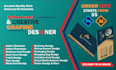 do professional and creative business card design and more