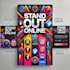 social media posts  banner designs to boost engagement