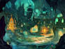 fantasy landscape art concept lost civilizations