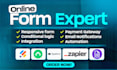 create responsive jotform and typeform
