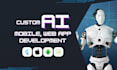 develop ai mobile apps and ai chatbots with flutter and ai saas solutions