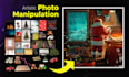 create complex photo manipulations and composition, editing