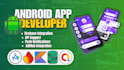 android app developer ,do mobile app development by android studio kotlin