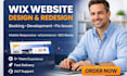 fix wix booking website, wix website redesign wix website design wix development