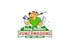 design particular fresh power washing logo