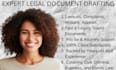 write legal complaint and agreement