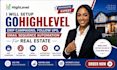 gohighlevel drip campaigns follow ups email sequence automation for real estate