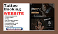 design tattoo website tattoo artist tattoo studio website barber website