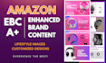 design amazon enhanced brand content ebc, a plus content
