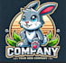 do make rabbit mascot logo design with unlimited review