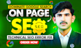 optimise your wordpress website with onpage and technical SEO for better rank