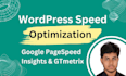 optimize wordpress speed to boost google pagespeed and gtmetrix scores