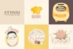 create cute and minimalist hand drawn logo on procreate