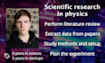 conduct research in physics, photonics, optics