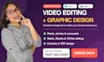 design social media posts and edit reels