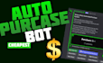 do autobuying bot auto purchase bot shopping bot auto checkout bot pokemon bot