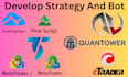 code tradingview pinescript strategy on ninjatrader, ctrader, mt5 mt4, quantower