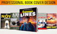 do book cover design, ebook cover design, kdp book cover and kindle cover