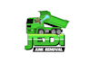 design good looking dump truck junk removal logo