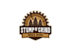 design wonderful unique grinds tree stumps logo
