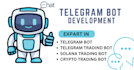 custom telegram bot development with features and functionalities