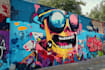 make mural design, graffiti and wallpaper illustration