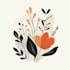 create botanical boho logo designs