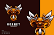 design amazing mascot bee logo