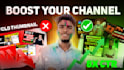 design professional clickbait youtube thumbnails