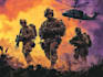 draw military themed illustrations
