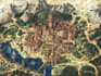 illustrate medieval fantasy and sci fi maps