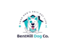 design unique bent hill dog co logo