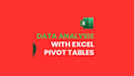 do excel data analysis with pivot charts