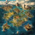 design vector maps, event maps, fantasy festival maps