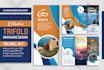 create modern trifold brochure design in 24 hours