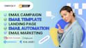 do simvoly email campaign setup simvoly email marketing automation sales funnel