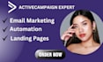 set up activecampaign landingpage brevo mailerlite automation  templates SMS