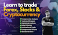 teach you how to trade forex, stocks or crypto full time