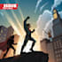 create a comic cover page design illustration
